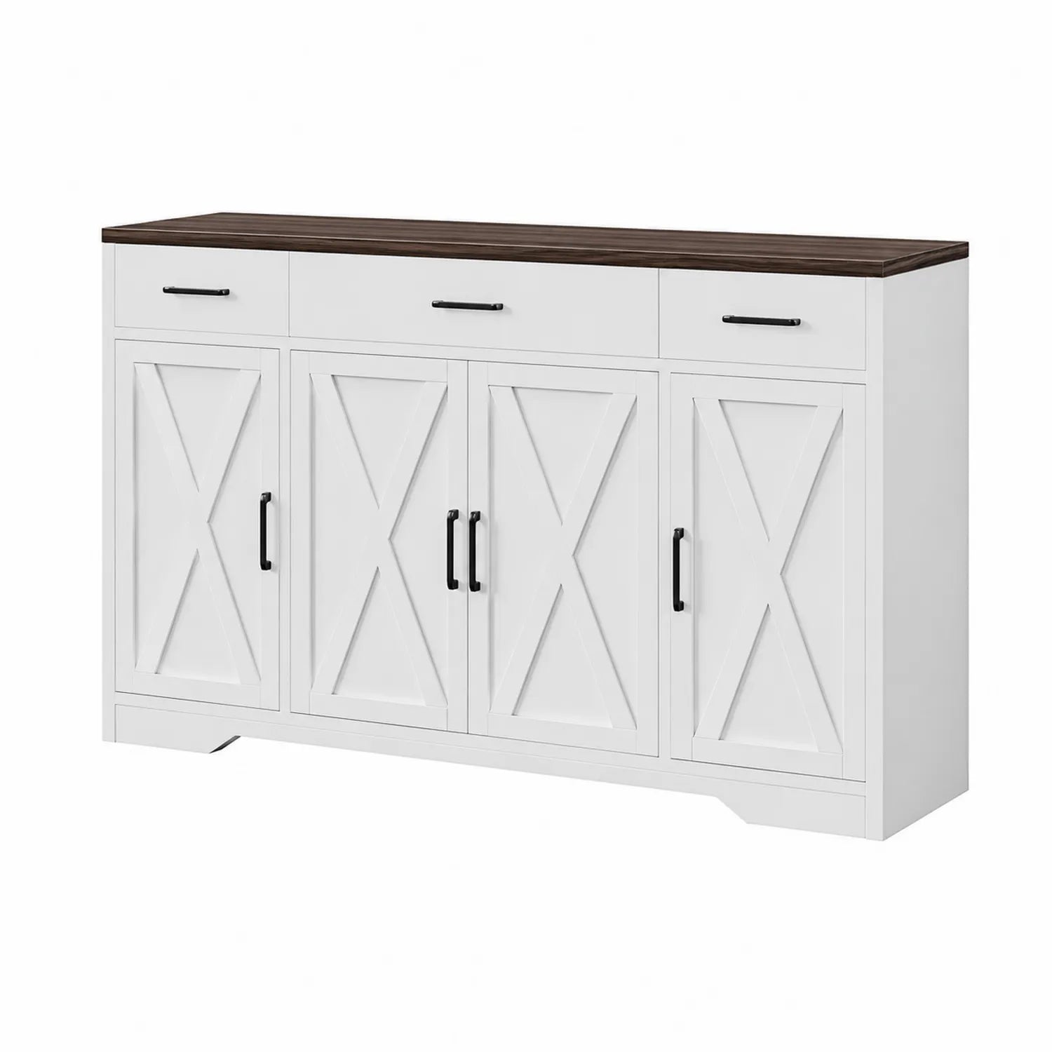 Credenza in legno MDF con cassetti e ante