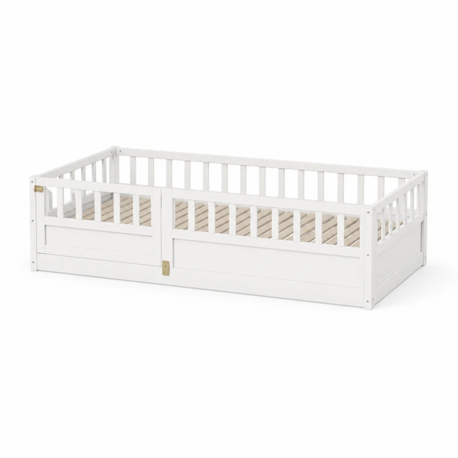 Letto per bambini in legno di pino bianco
