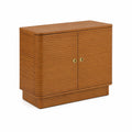 Credenza in Legno con Due Ante Marrone